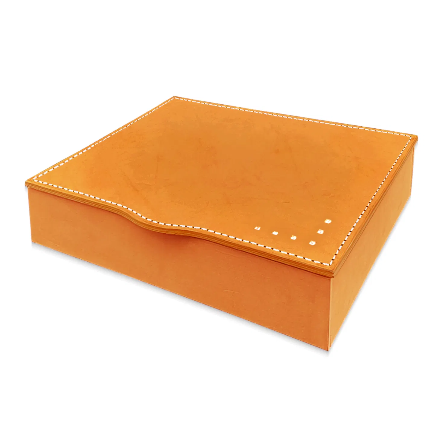 Incanto elite portagioie di lusso in cuoio con Swarovsk Quia Zulpo mango bianco 01