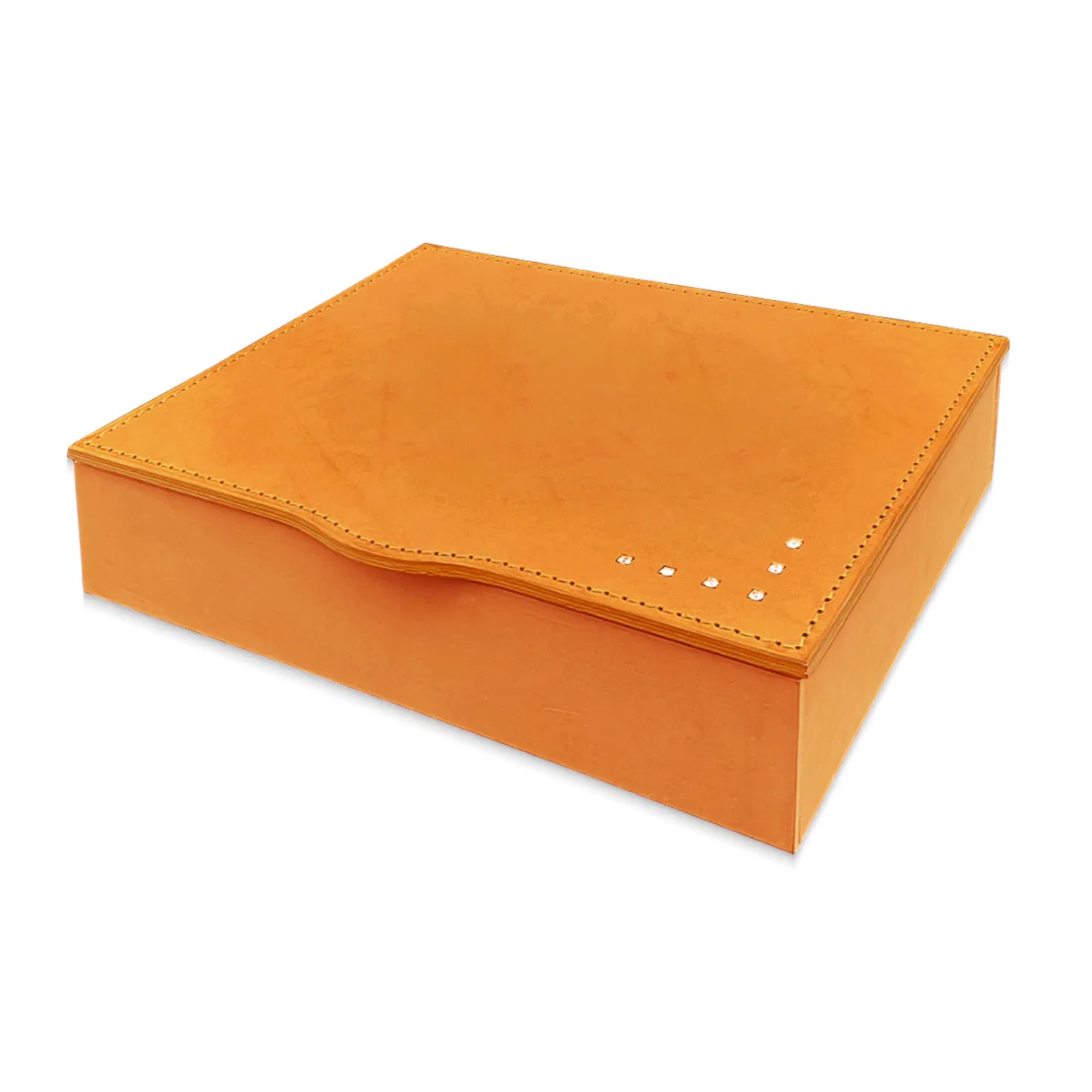Incanto elite portagioie di lusso in cuoio con Swarovsk Quia Zulpo mango cuoio 02